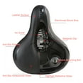 thumbnail image 3 of Bike Seat Comfortable & Breathable  Saddle Cushion Water-Resistant With  Absorbing For  Mountain Road Bike, 3 of 6