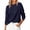 Yellow, variant on Sweaters for Women Fall Loose Fit Lightweight Scalloped Long Sleeve Tops, M