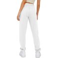 thumbnail image 4 of Comfy Cotton Sweatpants Fleece Lined Halloween Casual Joggers Pants with Pockets Womens Midweight Sports Wear (XL, White 02), 4 of 6