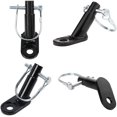 thumbnail image 3 of 2pcs Bicycle Tow Bar, Bicycle Trailer Clutch, Bicycle Trailer Connector, Bicycle Tow Hook Adapter, for Child Trailer Bicycle Trailer Dog Trailer Pull Head, 3 of 5