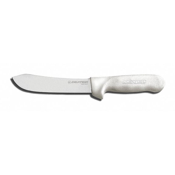 Dexter Russell Butcher Knife,6 In,Poly,White  04123