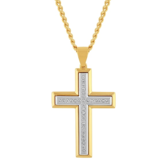 White Gold Mens Necklace