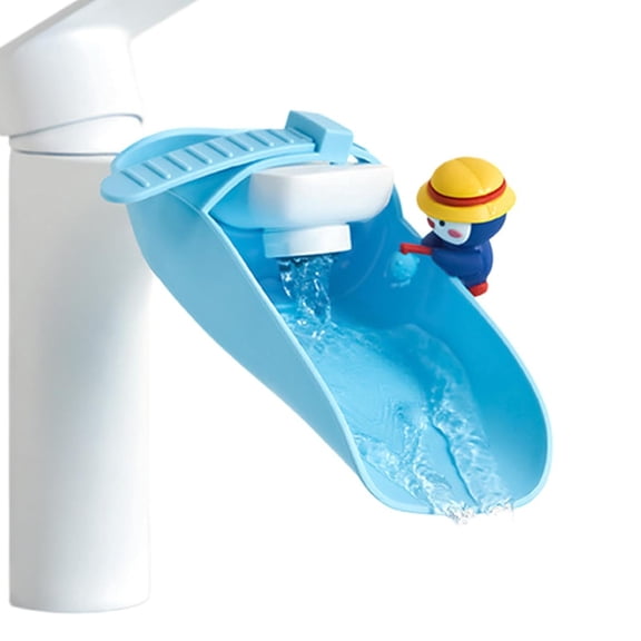 Penguin-Shaped Faucet Extender for Kids – Sink Cover for Easy Hand Washing, Bathroom, Kitchen, Kindergarten, Nursery, Potty Training