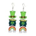 thumbnail image 2 of Pendientes de joyas de pendientes de St Pendientes acrílicos para la fiesta de Navidad del club Estilo a, 2 of 8