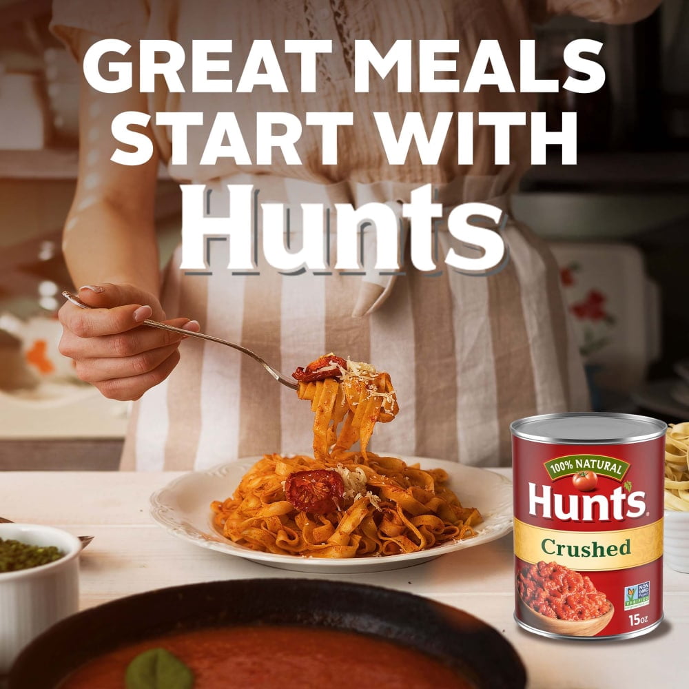 Hunts Crushed Tomatoes 15 oz - 5 Pack