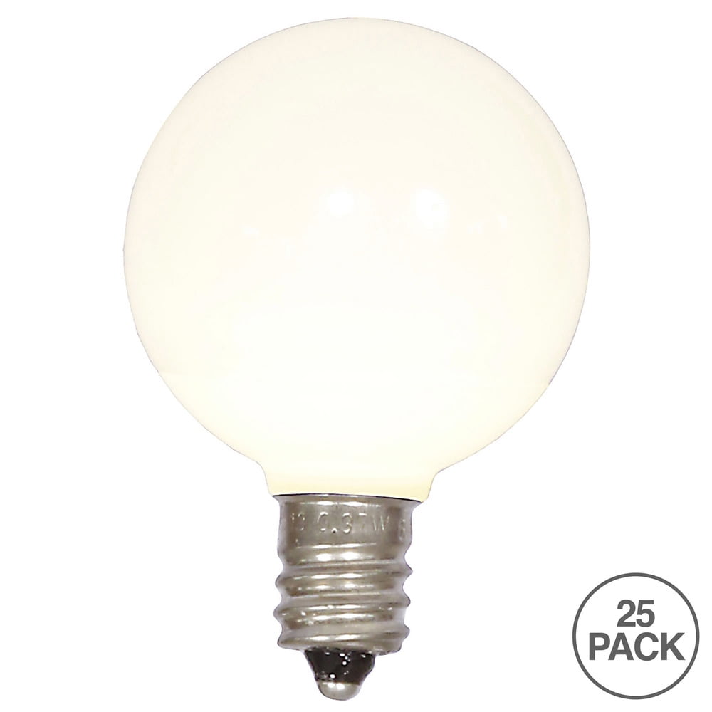 Vickerman G40 Warm White Ceramic LED Replacement Bulb E12 .96W