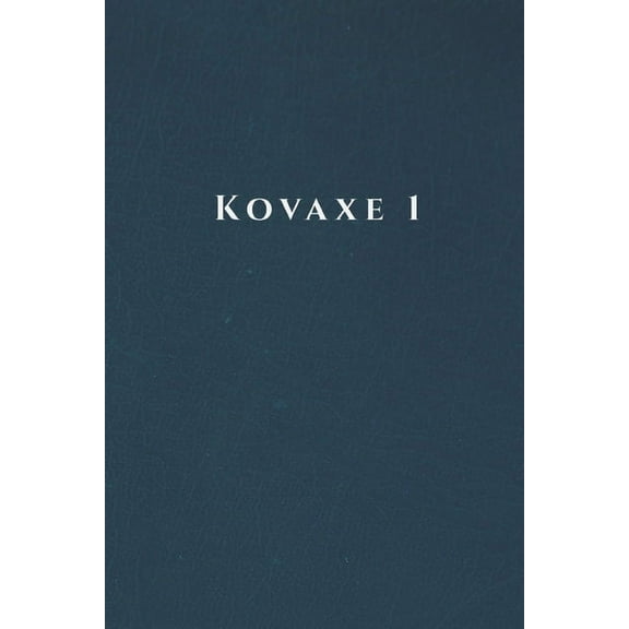 Kovaxe 1 (Paperback)