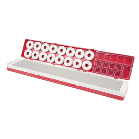 Xirurus Fishing Floats Storage Box 3 Layers 3 in 1 Fish Float Organizer Fishing Tackle Accessories Case Red Lightweight and Portable Design 22.05 inches / 56.0 cm