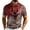 w-Red, variant on LIIPEE Halloween Graphic Polo Shirt For Men Short Sleeve Tennis Collar Shirts Male Comfortable Breathable Polos,S