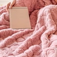 thumbnail image 4 of Tkrady Throw Blankets with Heart Checkered,Soft Warm Blankets for Lover Mom Father Gifts,Washable Lightweight Fuzzy Blanket for Couch Sofa Bed Office All Season(Grey,40"x60"), 4 of 6