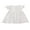 White, variant on Canrulo Kids Baby Girls Organic Cotton Ruffled Tunic Dress Swing Sundress Princess White 3-4 Years