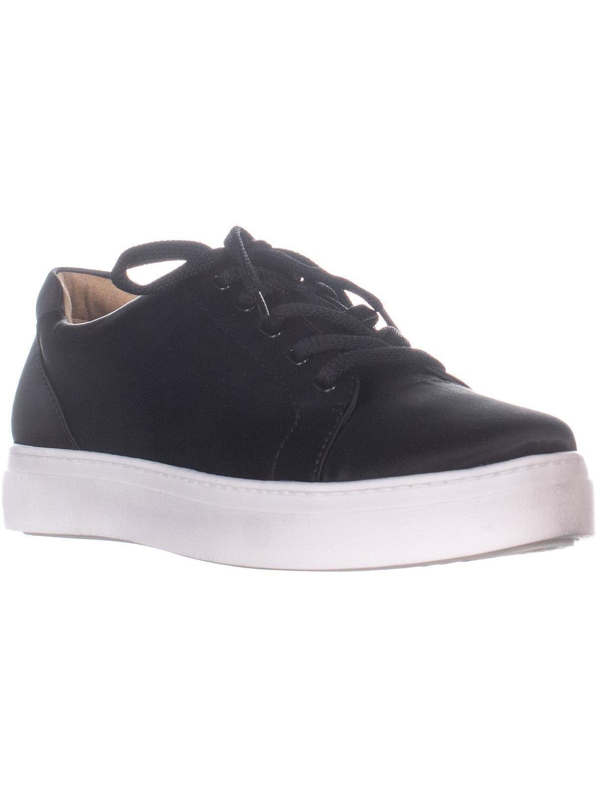 Naturalizer - Womens naturalizer Cairo Lace-Up Sneakers, Black Satin ...