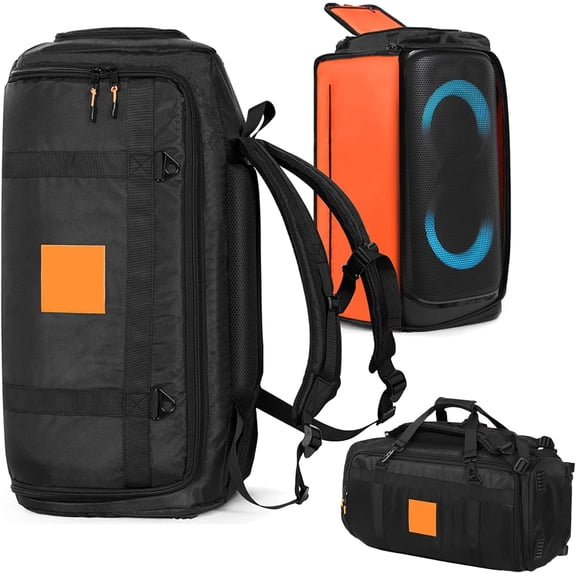 Speaker Bag Rugged Speaker Bag Carry Case Compatible with JBL Party Box Series, Portable Speaker Carry Tote Bag Backpack (for JBL Partybox 320 Bag)