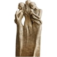 thumbnail image 1 of JM Figura de escultura pintada a mano, figura de tres hermanas de My Side, escultura de hermana, estatua de resina pintada a mano, estante de escritorio, decoración en casa, oficina, tienda, regalos de hermanas de hermana JM, 1 of 5