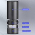 thumbnail image 1 of JOUGE Electric Grinder Large Capacity Spice Grinder USB Rechargeable Multifunctional Grinder for Dry Coffee Beans Nuts Seeds Aluminum Alloy, 1 of 4