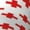 2 Black-2, variant on Red Cross Print Long Socks,Novelty Design Socks Gift for Men and Women,Crew Socks,Calf Socks