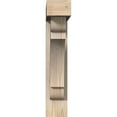 thumbnail image 2 of Ekena Millwork 5 1/2"W x 24"D x 28"H Olympic Block Smooth Bracket w/ Offset Brace, Douglas Fir, 2 of 25