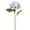 Light Violet, variant on Goodw7 Artificial Hydrangea Silk Bloom with Realistic Green Leaves and Full Petals for Home Wedding Decor Floristry Arrangements