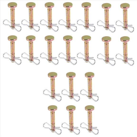 40 Pieces Shear Pins and Cotter Pins 738-04124 and 714-04040 Replacement Shear Pin and Bow Tie Lock Cotter