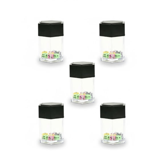 Magician's Dice Bomb Magic Trick - Exploding Multicolor Dice Prop, Close-Up Street Illusion Gimmick for Performers