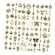 thumbnail image 3 of 100 Colgantes de de Animales Mixtos para La Fabricación de Pulseras de Collar de Joyería de Bricolaje perfecl Colgantes con dijes de letras 2020 EE. UU., 3 of 6
