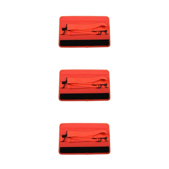 Greeniant Bolsa de palos de golf Portador de viaje Almacenamiento ajustable Estuche cruzado Campo de prácticas Organización exterior Accesorios Rojo 3piezas