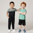thumbnail image 3 of Body Glove Clothes Boys’ 4-Piece Active Outfit Set – Includes 2 Graphic Tees, Jogger Pants & Shorts, Durable Everyday Clothing for Toddler to Big Boys Sizes (2T-12), 3 of 8