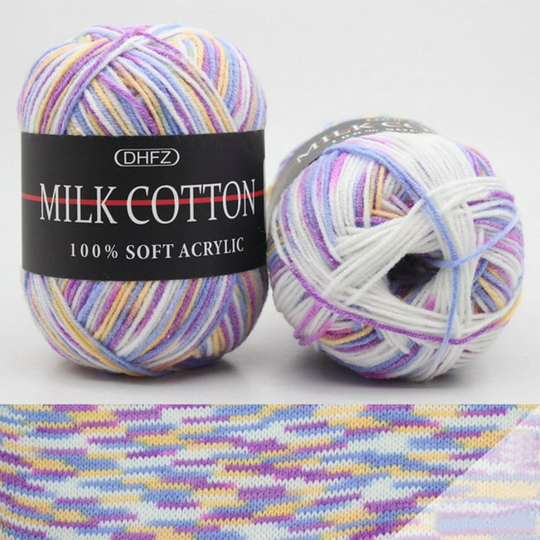 Wholesale 3 balls/lot 600g Natural Soft Scarf cotton yarn High-grade  Crochet yarn Thick yarn for knitting wool thread,Z4639