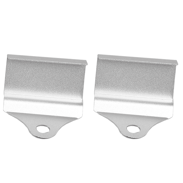 2X for Universal Motorcycle Meter Bracket CNC Water Temperature Voltmeter Thermometer Tachometer Mounting Holder C