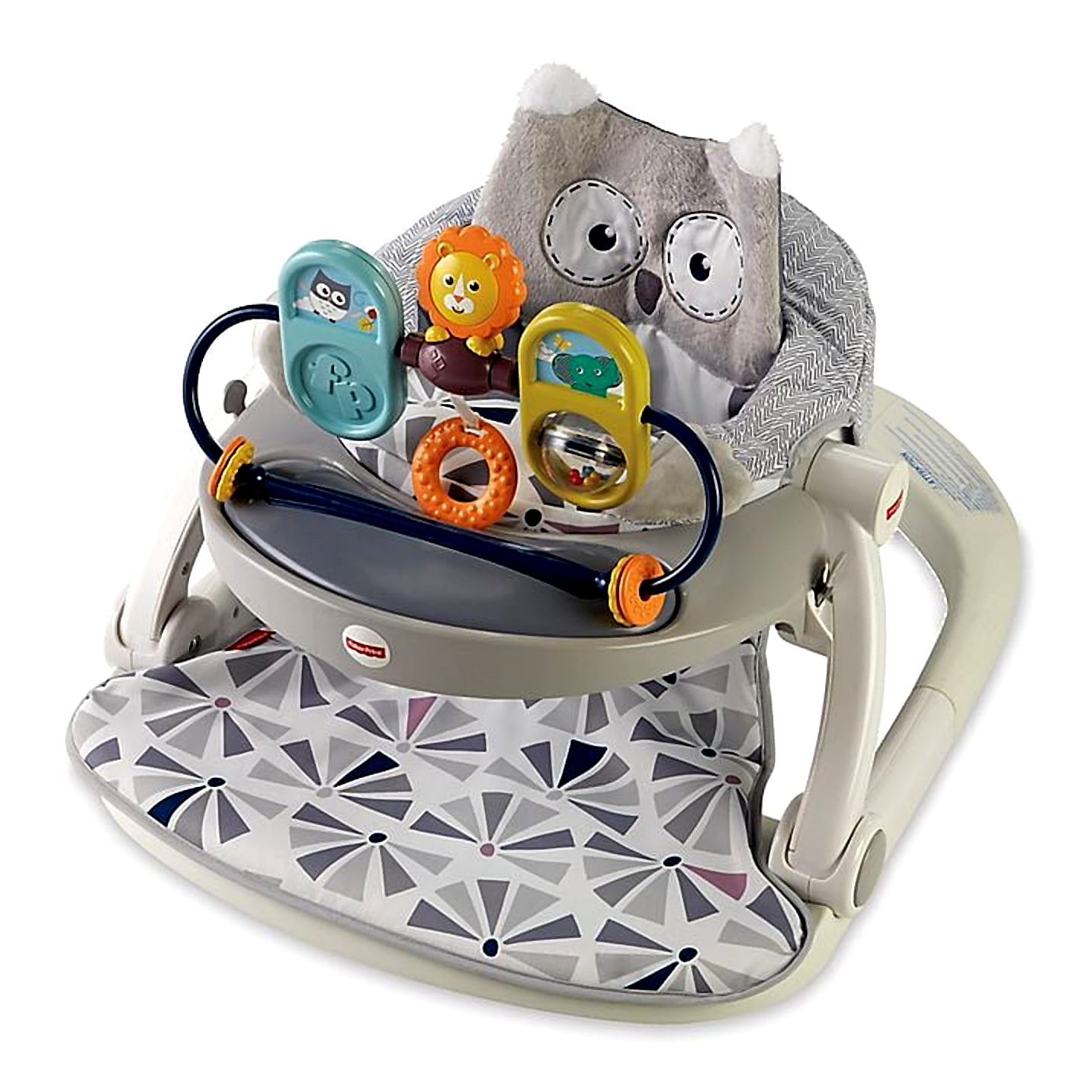 Fisher-Price Portable Baby Chair Activity Centre with Snack Tray and Toys