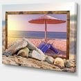 thumbnail image 2 of Framed Effect Beach Sunset, 2 of 3