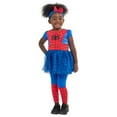 thumbnail image 2 of Marvel Spider-Man Female Fancy-Dress Costume for Toddler, 4T, 2 of 5