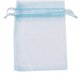 thumbnail image 2 of Organza Gift Bags with Drawstring Wedding Party Christmas Favor Gift Bags Organza Pouches for Potpourri Sky Blue 9x7cm, 2 of 4