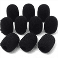 thumbnail image 3 of 1000Pcs Microphone Headset Grill Windshield Sponge Foam Black Mic Cover 30mmx8mm, 3 of 6