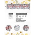 thumbnail image 4 of Christmas Snowman Mantel Scarf Fireplace Decorations for Living Room, Winter Xmas Snowflakes Cardinal Grey Fireplace Mantel Scarf Cover Runner for Halloween/Thanksgiving/Christmas Decor 70"x17", 4 of 6