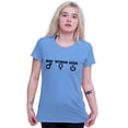 thumbnail image 3 of Man Woman Geek Geeky Cute Nerdy Gamer Women's T Shirt Ladies Tee Brisco Brands 2X, 3 of 6