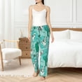 thumbnail image 4 of Balery Alapaca in Boho Pantalones de pijama para mujer, pijamas ultraligeros, pantalones de estar por casa-XX-Large, 4 of 6