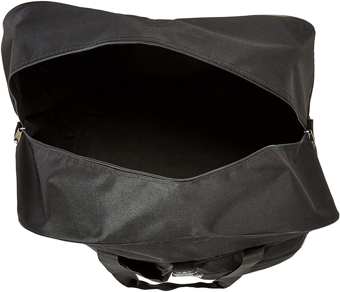 Hipack Travel Rolling Duffle Bag 30" Large Black