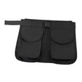 thumbnail image 2 of TTETTZ Waist Belt Apron Bag Hip Bag Tool Belt Pouch for Hiking Restaurant Gardening Black, 2 of 9