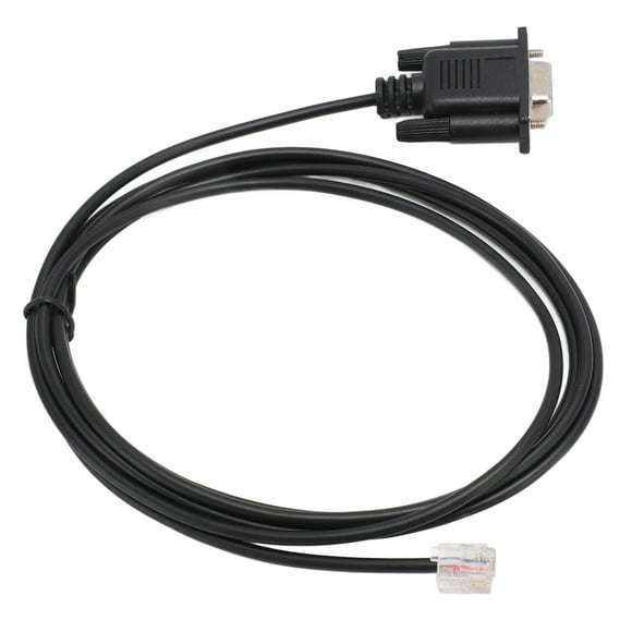 Serial Console Cable, Safe Connection PVC Easy To Use DB9 RS232 To RJ11 6P4C Console Cable Long Lifespan for AP7800 AP7900 940-0144A