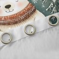 thumbnail image 4 of Homewish Kawaii Polar Bear Black Out Curtains for Kids, Cartoon Winter Animal Curtains Pack of 2 (42x63 Each), Christmas Tree Snowflake Bedroom Curtains, Living Room Curtains Decor, 4 of 6