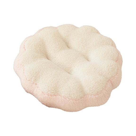 Zmeidao Throw Pillow Plush Cookie Biscuit Thick Seat Cushion Round Floor Pillow Yoga Meditation Pad 15.74inch