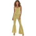 thumbnail image 1 of Costume disco dorÃ©e mÃ©tallisÃ©e - Adulte, 1 of 3