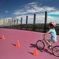 thumbnail image 6 of 10PC Plastic Traffic Pylons for Sports Training and Events, Durable Flexible Cones for Soccer, Football, Obstacle Courses, Dog Training, and More, 6 of 9