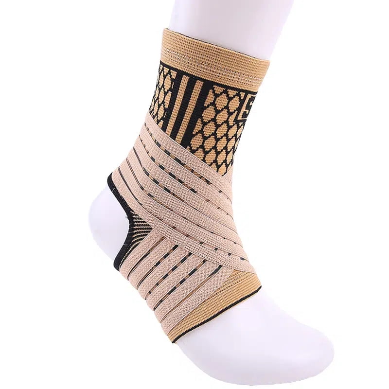 CFR Ankle Brace Support Compression Sleeve For Plantar Fasciitis & Pain Relief