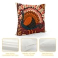 thumbnail image 4 of Thanksgiving Pillow Covers Pillow Cases Turkey Pumpkin Decorative Cushion Covers for Sofa Couch, 4 of 5