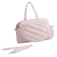 thumbnail image 1 of koolsoo Sac de Tennis 35L Léger Cadeaux Spacieux Portable Weekender Rose, 1 of 9