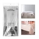 thumbnail image 4 of Mantel rectangular de papel metálico para fiestas, impermeable Plata, 4 of 8