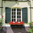 thumbnail image 2 of 10 Bundles Outdoor Artificial Flowers UV Resistant Fake Silk Flowers No Fade Faux Plastic Plants Garden Porch Window Box Decoration(Autumn Orange), 2 of 5