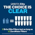 thumbnail image 2 of Brita 10 Cup Elite Filter Pitcher with Smart Light Indicator, Reduces 30+ Contaminants including Lead and Microplastics, Filter l, 2 of 10